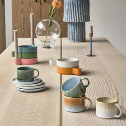 Styles espressokopp 2 stk., grønn/blå, Villa Collection