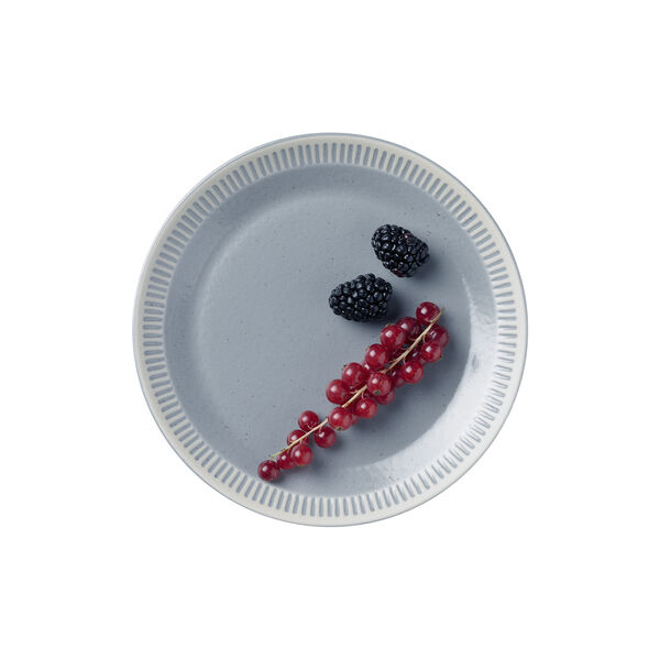 Colorit asjett &Oslash; 19 cm, grey, Knabstrup Keramik