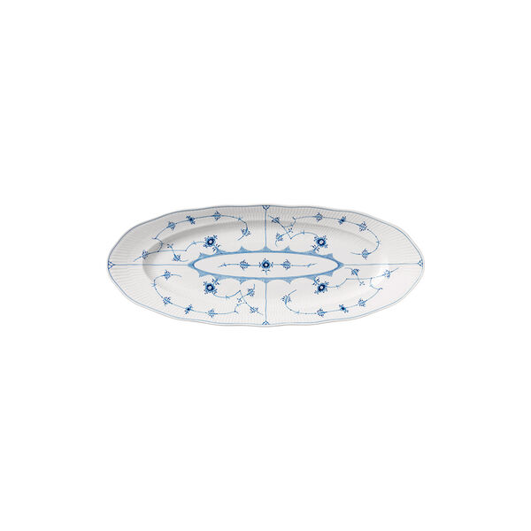 Musselmalt Riflet fat, 60 cm, Royal Copenhagen