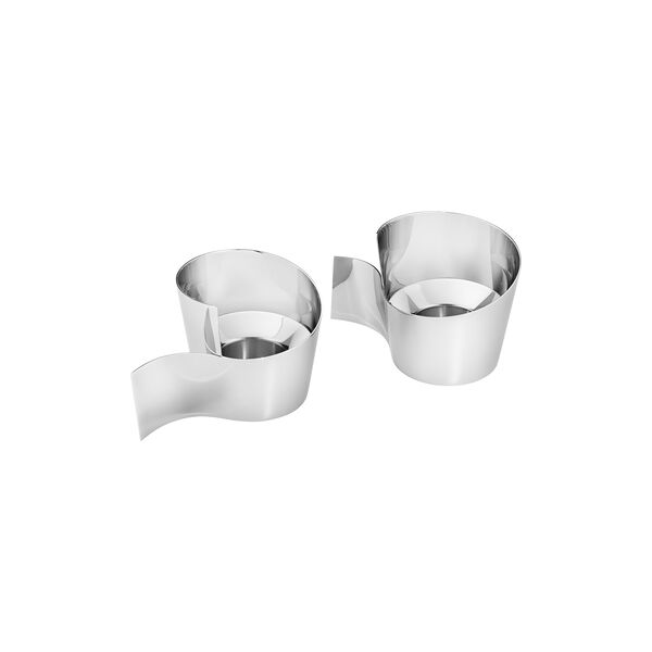 Fold Telyslysestaker 2 stk., Georg Jensen