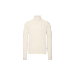 CFKARL Roll Neck Bounty Knit, light sand melange, Casual Friday