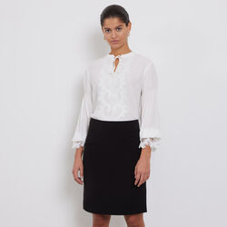 BrassicaBBGaja Skirt, black, Bruuns Bazaar