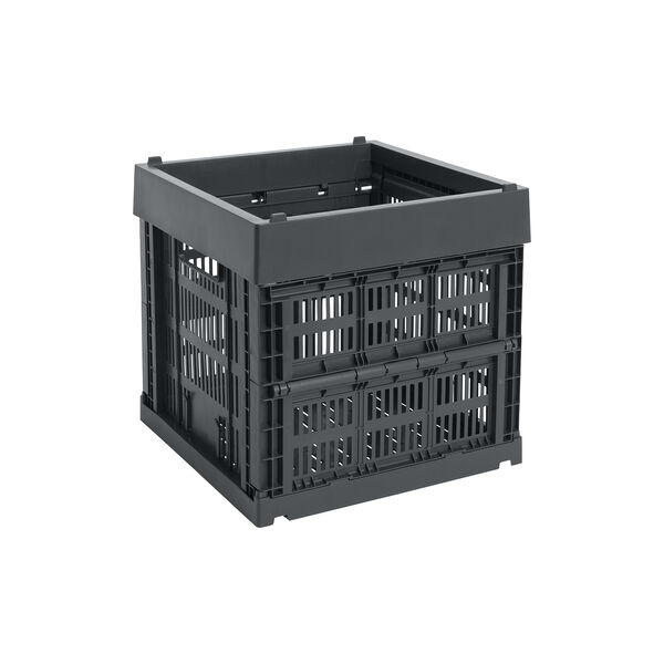 HAY Colour Crate Cube, charcoal, HAY