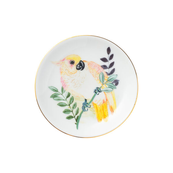 Bijoux miniplatte Cockatoo 11 cm, white, Magnor