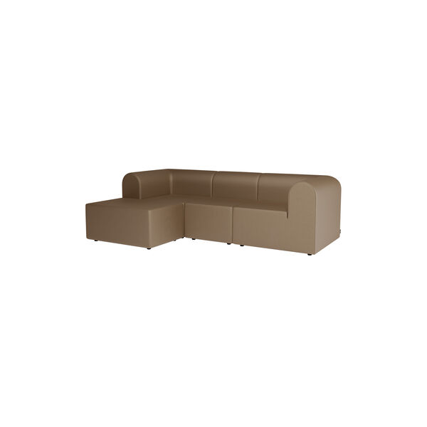 Paradigm 3-seters sofa med puff, Hallingdal 220, Montana Furniture