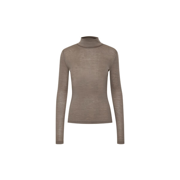 WilmaGZ Rollneck genser, earth, Gestuz