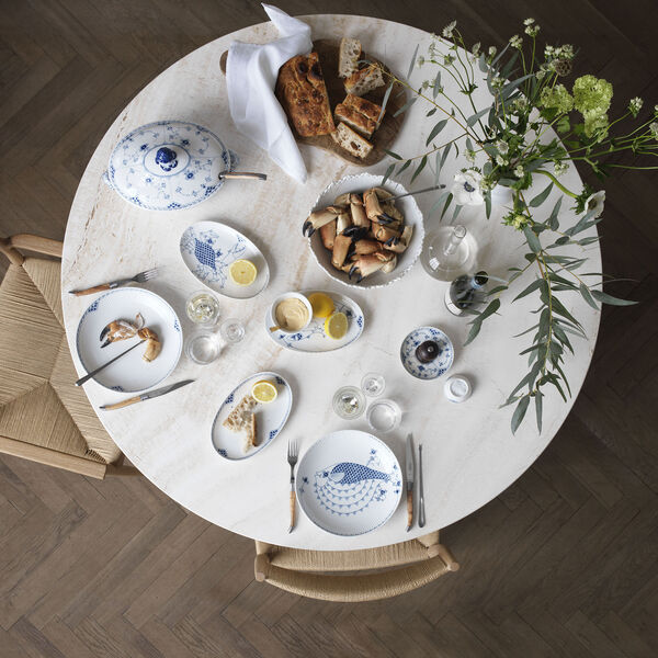 Royal Creatures dyp tallerken, blowfish, Royal Copenhagen