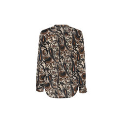 651HMMaple shirt, earthy paisley print, Heartmade