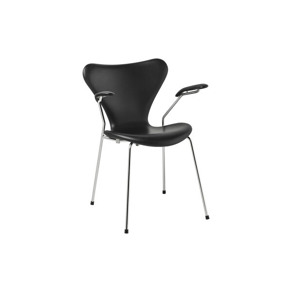 Serie 7&trade; 3207 fullpolstret armstol, svart, Fritz Hansen