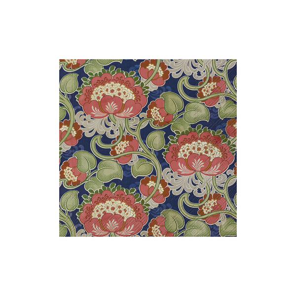 Lunsjserviett, retro flowers va, Vinding