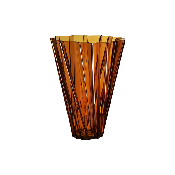 Shanghai vase, amber, Kartell