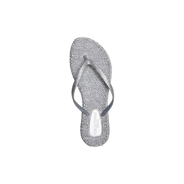 Flip Flop With Glitter, silver Flip Flop With Glitter, silver, Ilse Jacobsen Hornbæk
