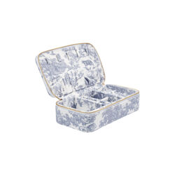 Velvet Jewellery Box, country blue savannah pattern, DARK department