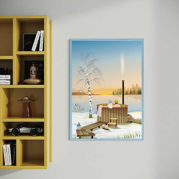 UTEND&Oslash;RS BOBLEBAD plakat, ViSSEVASSE