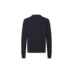 CFBELLS LS Polo Knit, dark navy, Casual Friday