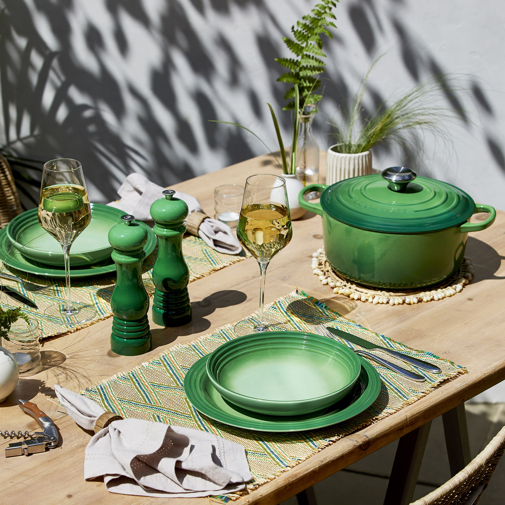 Kjøp Signature Pastatallerken 22 cm,bamboo green fra Le Creuset