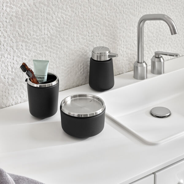 VIPP7 tannbørstekrus, svart, Vipp