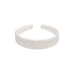 Tweed H&aring;rb&aring;nd, off white w/sand, DARK department