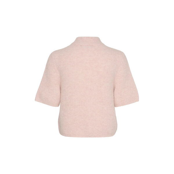 AlphaGZ SS Short Cardigan, rose grey melange, Gestuz