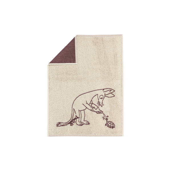 Mummi H&aring;ndkle | Sniff | 50x70 | Beige, Moomin Arabia