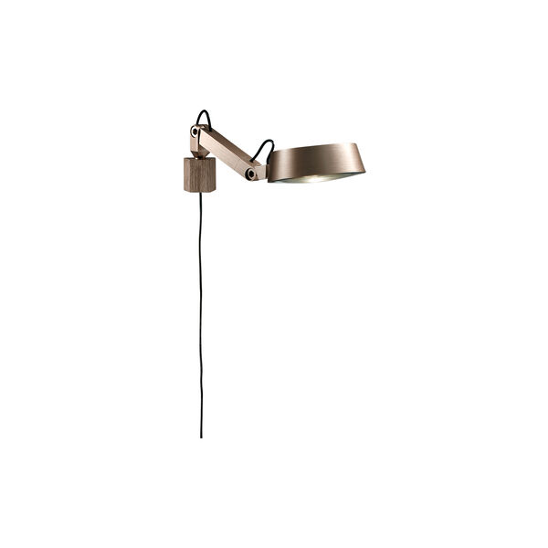 DARK W1 vegglampe, rose gold, LIGHT-POINT