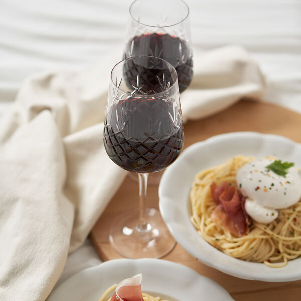 Crispy Monsieur rødvinsglass 2 stk., klar, Frederik Bagger