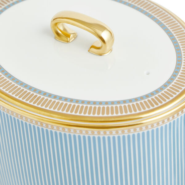 Helia Teapot 1 L, hvit/turkis/gull, Wedgwood