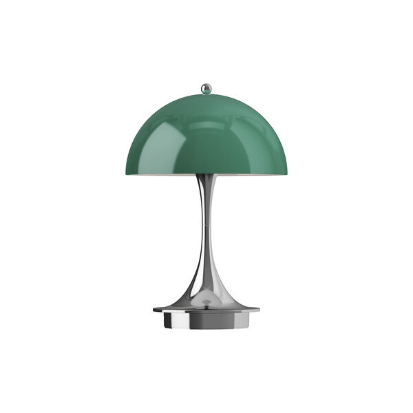 Panthella 160 Original Portable bordlampe, opal green, Louis Poulsen