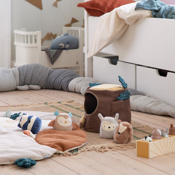 Trestubbe aktivitetsleke, gemmeleg Trestubbe aktivitetsleke, gemmeleg, Sebra