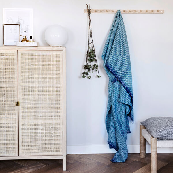 Una Pledd, Blue, R&oslash;ros Tweed