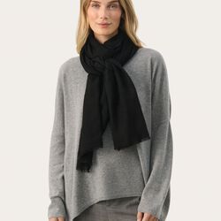 MadihaPW skjerf, black, Part Two