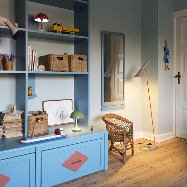 Panthella 160 Portable Table Lamp, green, Louis Poulsen