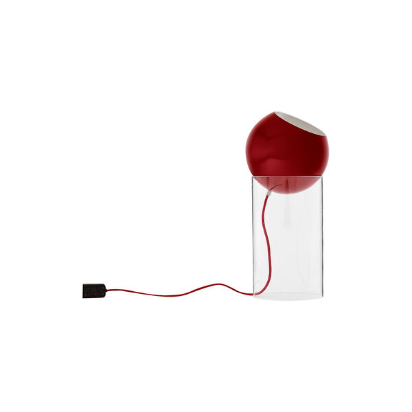 Topan VP14 Floor Lamp, vermilion red, &Tradition