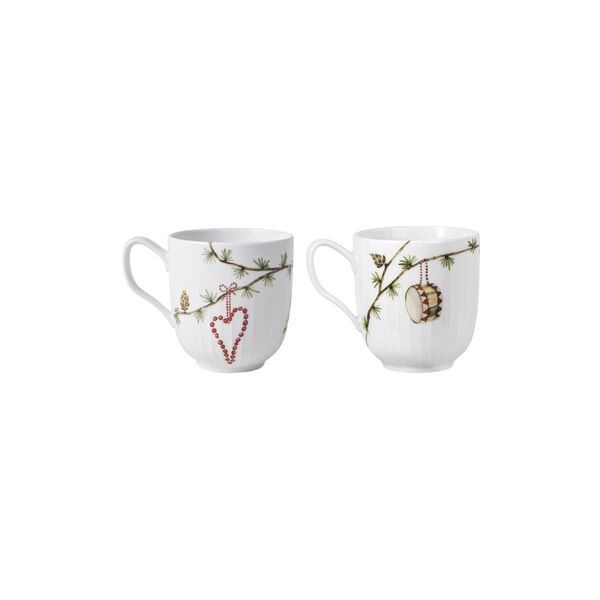 Hammersh&oslash;i Christmas Mugs 2021 & 2023 set, K&auml;hler