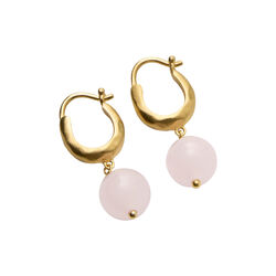 Blush &Oslash;redobber, forgylt, Pernille Corydon Jewellery