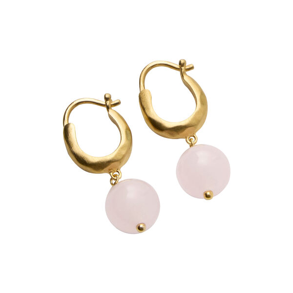 Blush &Oslash;redobber, forgylt, Pernille Corydon Jewellery