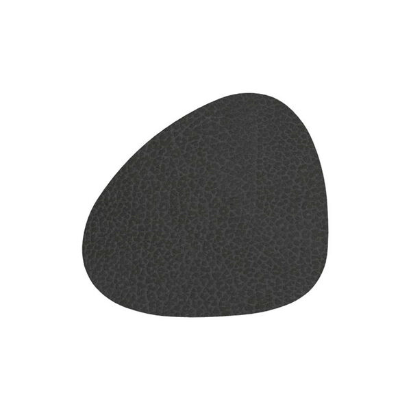 Curve glassbrikke, hippo sort antrasitt, LIND DNA