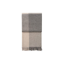 Blocks pledd, beige, ELVANG