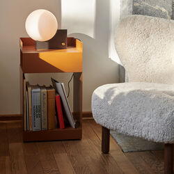 Rotate SC73 Trolley, terracotta Rotate SC73 Trolley, terracotta, &Tradition