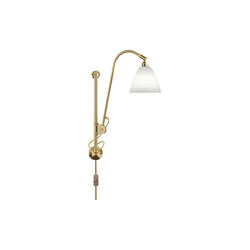 Bestlite BL5 vegglampe, benporselen/messing, GUBI