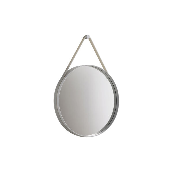 Strap Mirror, grå Strap Mirror, grå, HAY