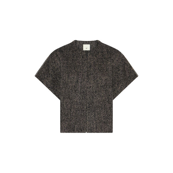 Berina cape, terracotta, Heartmade