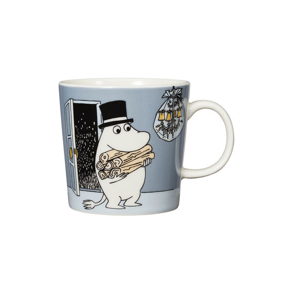 Mummi 80 års jubileumskrus Mummipappa Mummi 80 års jubileumskrus Mummipappa, Moomin Arabia
