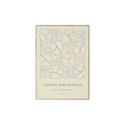 Flores Nocturnas 01 poster, Paper Collective