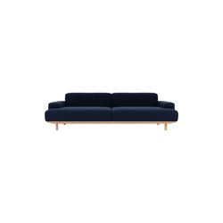 Reason 2,5-seter sofa, Crush 150, Bruunmunch Furniture