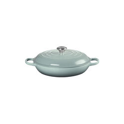 Signature st&oslash;pejern buffetgryte 30 cm, sea salt, Le Creuset