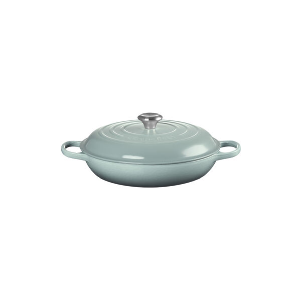 Signature st&oslash;pejern buffetgryte 30 cm, sea salt, Le Creuset