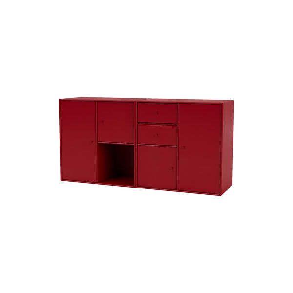 COUPLE bred skjenk, 165 beetroot, Montana Furniture