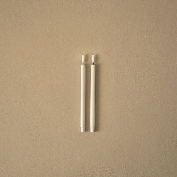 Stoff Nagel LED kronelys, hvit, STOFF Nagel