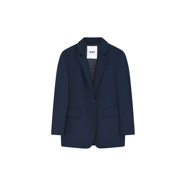 Elton - Classic Gabardine Blazer, dark sapphire, DAY Birger &eacute;t Mikkelsen